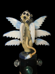 Kiebler sculpted angel pipe