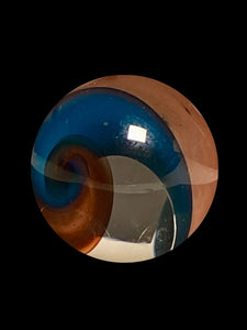 Fidget glass color mix marble 38