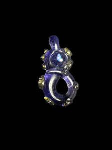 Crooks glass cfl reactive tentacle pendant
