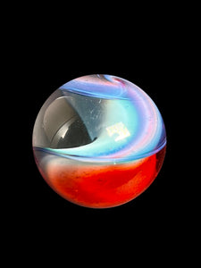 Fidget glass color mix marble 44