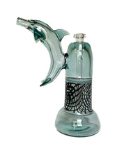 Load image into Gallery viewer, Pacini glass dolphin bubbler