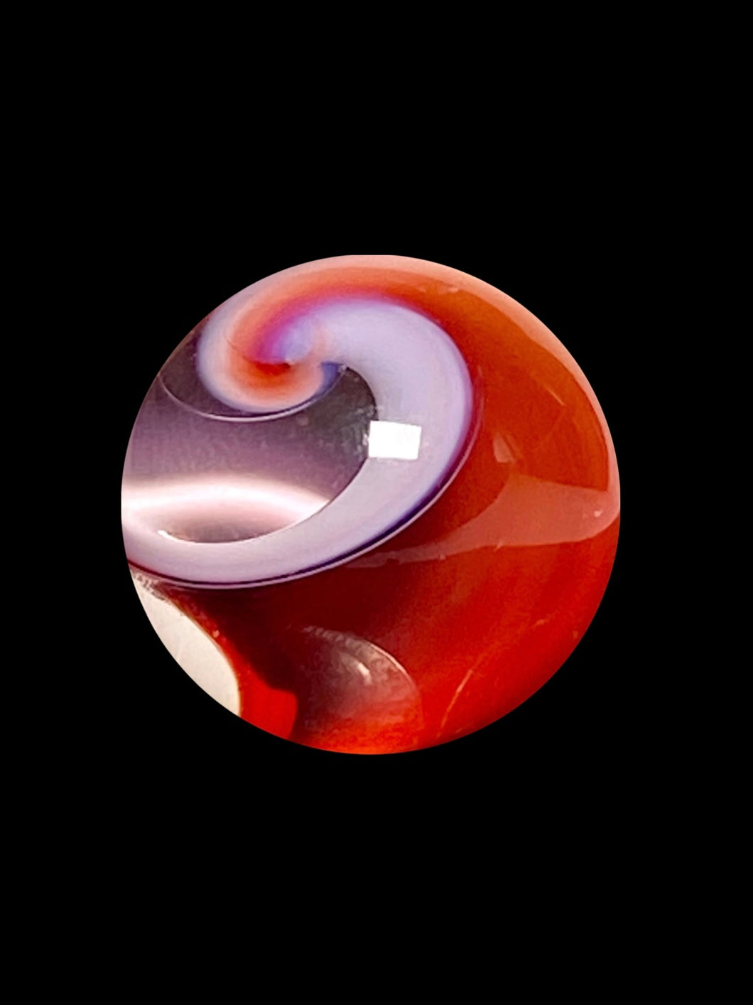 Fidget glass color mix marble 22